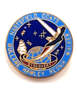 NASA Discovery Space Shuttle STS Mission Astronaut Crew Enamel Pin Aeros... - $237.41 MXN