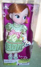Disney Animators&#39; Collection Frozen ANNA Doll 16&quot;H New - £27.66 GBP