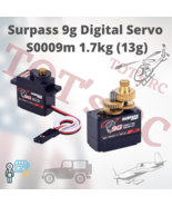 SURPASS Hobby 9g Metal Gear Servo for RC plane Heli Boat 1/24 Truck Car - €7,69 EUR