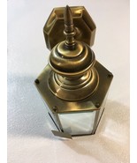 Vintage Solid Brass Windsor &amp; Browne Antique Brass Finish Outdoor Lantern - £74.77 GBP