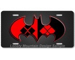 Batman Harley Quinn Inspired Art on Grill FLAT Aluminum Novelty License ... - $17.99