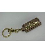 VTG Kipling Monkey Leather and Brass Key Chain Keychain Key Ring 1990s Rare - $460.37 MXN