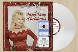 Dolly Parton - A Holly Dolly Christmas - White Color Vinyl LP WalMart Record - £23.15 GBP