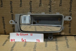 04-06 Nissan Altima Left Front Driver Side Door Handle bx3 732-10f8 - £14.33 GBP