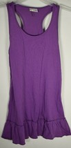 ORageous Girls Racerback Tunic Coverup Bright Violet Size (L) 14/16 New - $7.48
