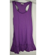 ORageous Girls Racerback Tunic Coverup Bright Violet Size (L) 14/16 New - $7.48