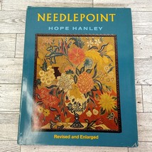 Needlepoint by Hope Hanley 1975 Hardcover Needlecraft Craft Pattern Book Vtg  - $14.84