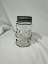 Vintage Atlas Strong Shoulder Mason Jar With Atlas Zinc Lid - $209.08 MXN