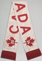 LULULEMON TEAM CANADA  FUTURE LEGACY SCARF~MOJAVE TAN/WHITE/FIRE~COC LOG... - $98.95