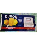 Dubon Uncirculated Can Label Oj&amp; Grapefruit Blend New Orleans ,LA - $9.99