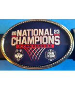 UCONN HUSKIES Basketball 2023 NCAA National Championship Epoxy Buckle -NEW! - £14.00 GBP