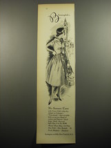 1957 Bloomingdale&#39;s Town Club Dress Ad - No summer Cares - £13.82 GBP