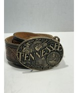 Stunning 1st Edit Award Design Medal Tennessee belt buckle w Brown Embos... - £102.03 GBP