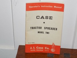 Vintage Case Tractor Spreader Operator’s Instruction Manual 1954 - $366.06 MXN