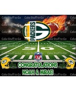 Green Bay Packers Edible Cake Topper Decoration - $21.11 CAD