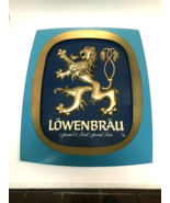Lowenbrau beer sign vintage Lion Wall Display - $59.40