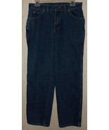 EXCELLENT WOMENS Dickies DARK BLUE JEANS  SIZE 8 REGULAR - $25.20