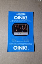 Atari 2600 Oink reproduction label - €3,42 EUR