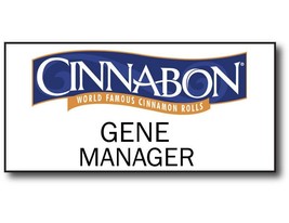 Better Call Saul Cinnabon Gene Manager Halloween Costume Name Badge Tag Pin Fast - £14.38 GBP