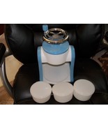 The Pampered Chef Ice Shaver With Plastic Tubs Slushies, Snow cones, Mar... - €34,52 EUR