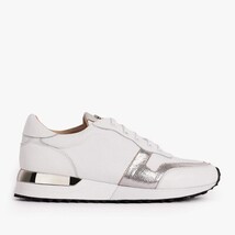 The Masal White Leather Women Sneaker image 4