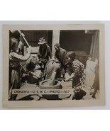 Vintage WWII 5 x 7 Okinawa U.S.M.C. Photo 16-7 Japanese Civilians Working - $374.21 MXN