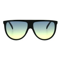 Retro Fashion Womens Sunglasses Half Oval Frame Ombre Color Lens UV 400 - £8.83 GBP