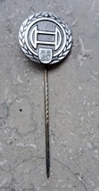 Vintage 25 Year Service Pin Badge - Sterling Silver 900 - German Industr... - $21.57