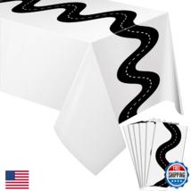 Irenare 6 Pcs Racing Table Cloths Car Birthday Party Supplies 54 x 108 I... - $36.10