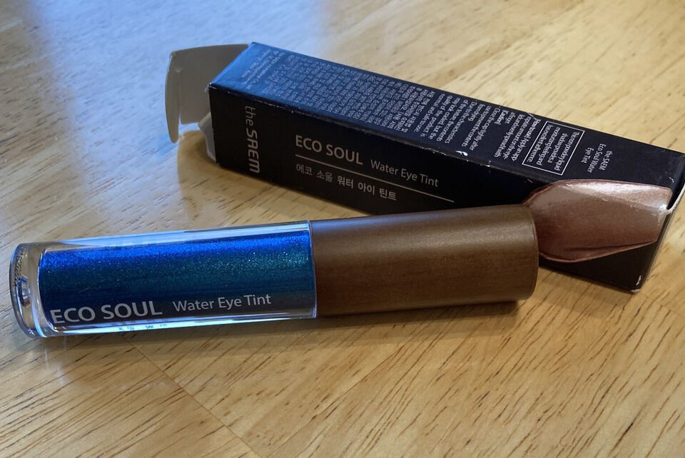 The SAEM ECO SOUL Water Eye Tint  0.14oz./5g Clear Blue BL01 NIB - $3.47