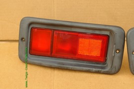Mitsubishi Nativa Montero Sport Euro Rear Bumper Fog Light Panel 97-99 Set L&R image 3