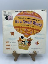 Vintage Walt Disney It&#39;s A Small World  Song Book And Record - £7.78 GBP