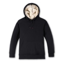 Mens  Cotton Hoodies Sherpa Fleece Sweatshirts Fuzzy Long Sleeve Fall Outwear Wi - £74.63 GBP