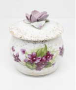 Lefton China Hand Painted Sugar Bowl Replacement For Stackable Teapot - $9.90
