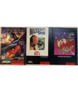 Super Nintendo Manual Lot-3 Manuals-Batman Forever-Madden 95-Taz Mania-SNES - $15.83