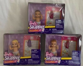 3 Barbie Skipper Babysitters Inc - Babies Dolls - Lot Each different NEW NIB - £13.34 GBP