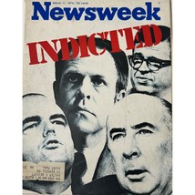 Vintage Newsweek Magazine March 11 1974 Indicted Cover Historic Political Issue - £8.56 GBP