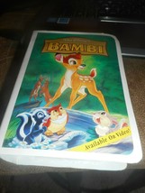 Vintage 1996 Disney McDonalds Happy BAMBI Meal Toy Figurine in VHS Box - £5.45 GBP