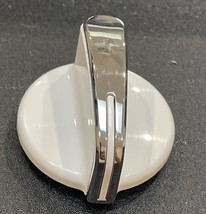 GENERAL ELECTRIC Control Knob White Silver Chrome 175D7148 - €13,64 EUR