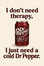 Dr. Pepper Soda Cola Pop Advertising Ad Metal  Sign 12x8in Mancave Garag... - $24.74