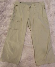 columbia women’s Beige Outdoor Cargo pants size 6 - £14.92 GBP