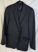 Brooks Brothers Blazer Regent Mens 42L Black Striped  Sports Coat Jacket... - £40.34 GBP