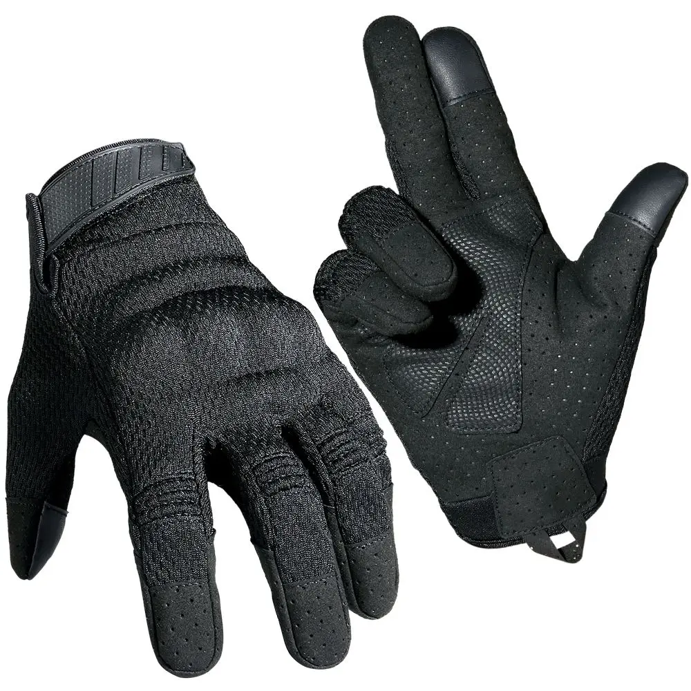 Ull finger gloves moto biker motocross riding racing motorbike mtb anti skid protective thumb200