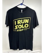 I Run Solo A 2020 Story Men’s T Shirt Med Black Gold - $453.86 MXN