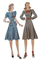 Vtg 1940 Simplicity Pattern 3515 Junior Misses and Misses Dress Size 14 ... - $27.67