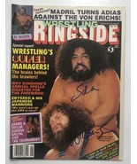 Sika &amp; Hillbilly Jim Autographed Complete &quot;Wrestling&quot; Magazine - $1,900.49 MXN