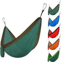 Hammock Portable Double Hammocks，For Hiking、Camping、Backpacking、Travel、Y... - £60.75 GBP