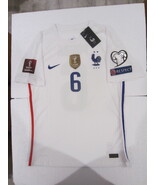 Paul Pogba France 2022 World Cup Qualifiers Match Away Soccer Jersey 202... - €68,72 EUR