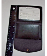 LEATHER MILITARY ID WALLET HOLDS ID CARD - $216.09 MXN