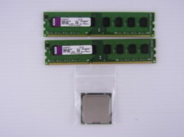 Intel E5400 Pentium Dual CPU 2.7GHz and Kingston 9905458-009.A00LF GB RA... - £12.51 GBP